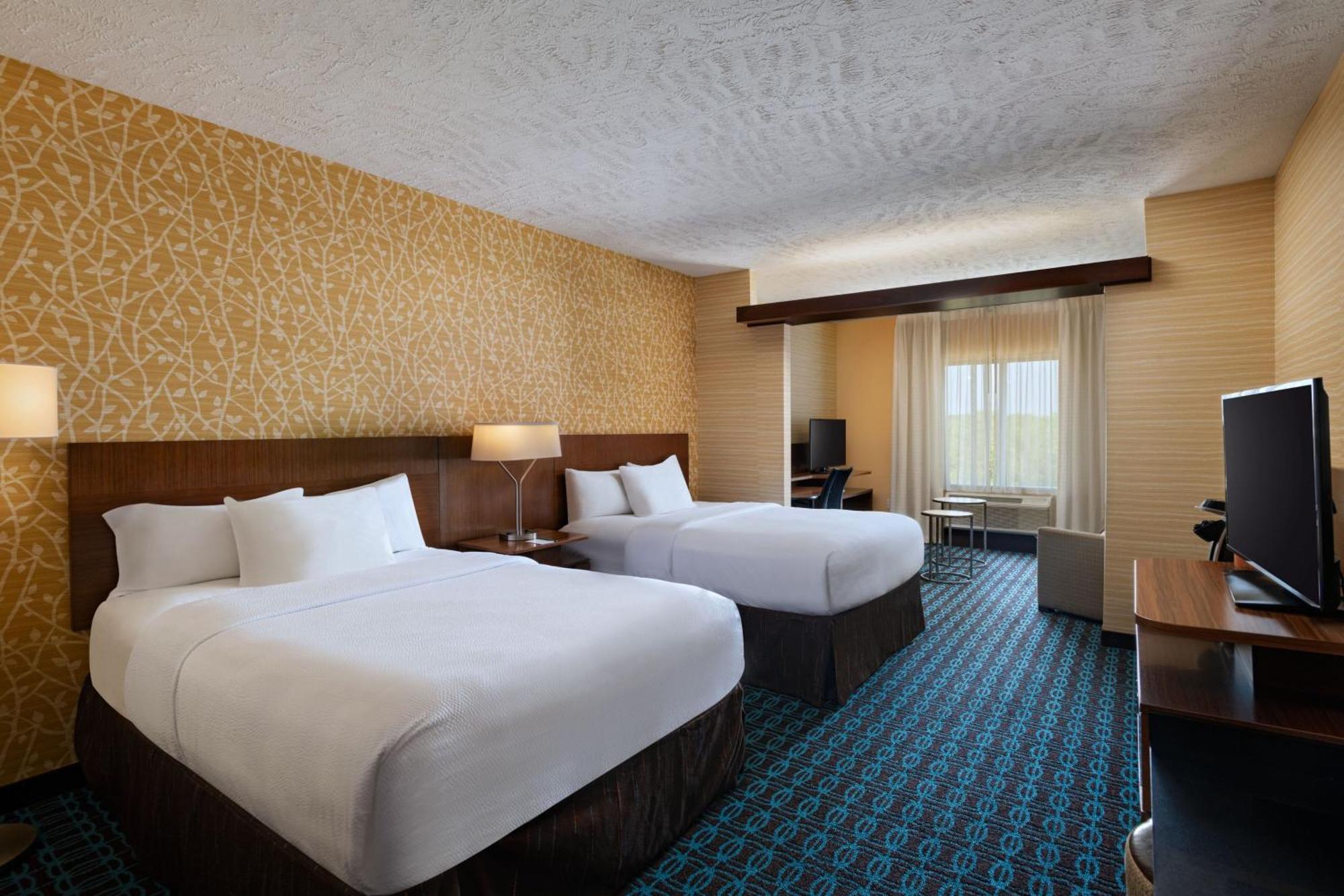 Fairfield Inn & Suites By Marriott Lincoln Airport Exterior foto
